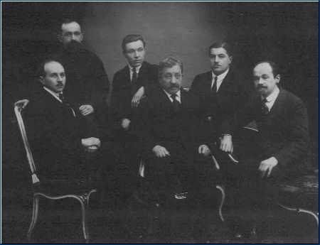 B.G.Galerkin and department officers