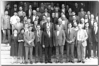 School-seminar on FEM participants, Ust-Narva, 1987