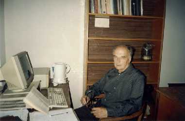 Prof. Smelov V.A. at his working place