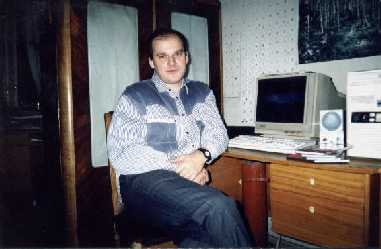 Smirnov M.S. at his working place